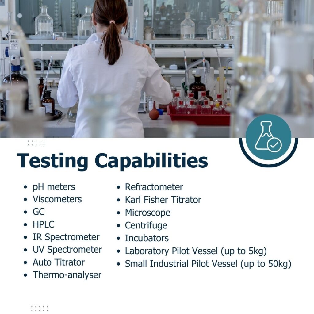testing capabilities